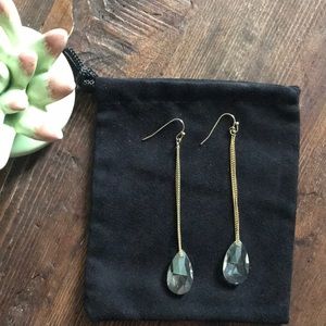 Express, Clear Gemstone Dangle